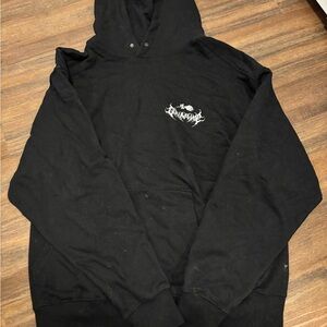 Civil Regime Black Logo Hoodie